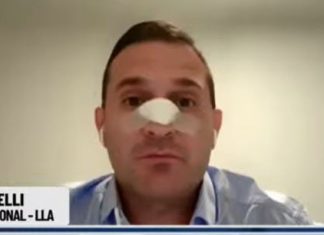 Habló el diputado fracturado de un cabezazo en Tucumán: “Quizás me tengan que volver a operar”