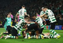 Histórico: Sporting Lisboa remontó un 0-3 en el alargue, goleó 5-0 al Bodo Glimt y jugará los cuartos de la Champions League