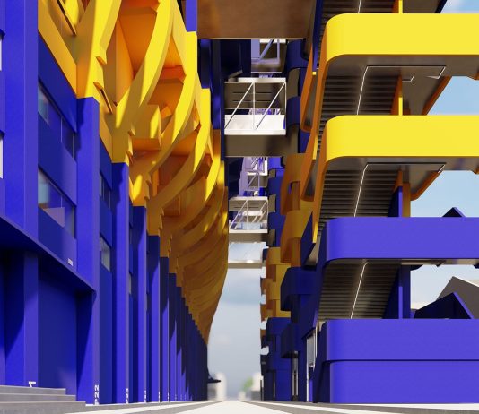 Imágenes inéditas del proyecto de ampliación de la Bombonera que propone Riquelme en Boca Juniors