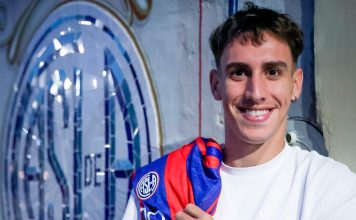 La emotiva historia de Rodrigo Auzmendi, el flamante refuerzo de San Lorenzo: el homenaje oculto en cada festejo de gol