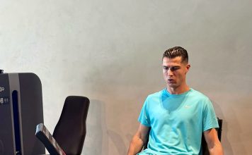 La impactante imagen que compartió Cristiano Ronaldo entrenando a su 41 años: “Piernas de acero”