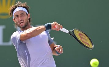 La insólita situación con una alcanzapelotas en el partido del argentino Thiago Tirante en el Masters de Miami