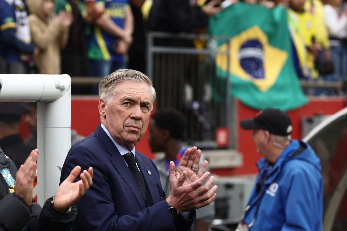 La reacción de Ancelotti ante el pedido de los fanáticos de Brasil por Neymar en medio de la derrota frente a Francia