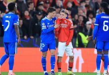 La sanción que pidió el presidente de la FIFA para los futbolistas que se tapen la boca tras el caso de presunto racismo contra Prestianni