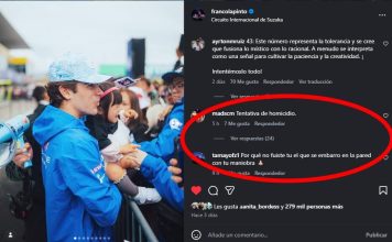 Los mensajes hostiles que recibió Colapinto por el accidente de Bearman en el Gran Premio de Japón
