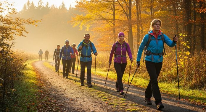 ¿Por qué la marcha nórdica es el entrenamiento más completo para todas las edades?