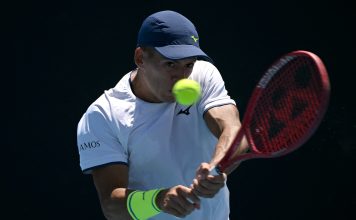 Sebastián Báez sufrió una dura eliminación en el debut y estiró su maleficio en el Miami Open