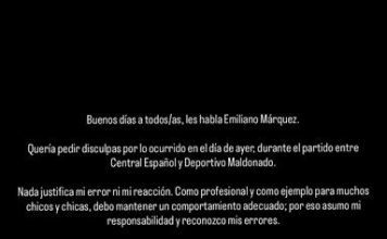 Un arquero uruguayo saltó a la tribuna para pelearse tras ser expulsado y desató una polémica que recorre el mundo: el descargo del futbolista