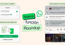WhatsApp habilita la transferencia de chats entre plataformas y una nueva función para liberar espacio