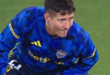 Ander Herrera se lesionó en la entrada en calor antes del duelo ante Defensa y Justicia: los cambios de emergencia en Boca