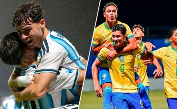 Argentina enfrentará a Brasil en busca de la clasificación a semifinales del Sudamericano Sub 17: hora, TV y posibles formaciones