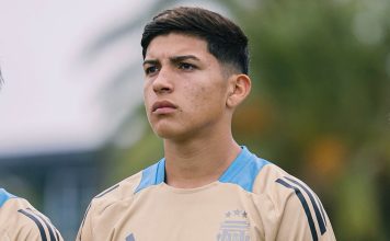 Bruno Cabral, la joya de River Plate que tiene más goles que partidos con la selección argentina: sus impresionantes números