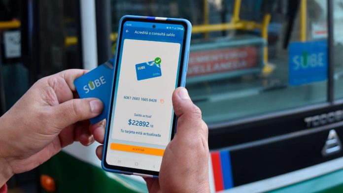 Cómo pagar el colectivo con la SUBE Digital