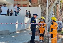 Detuvieron al principal sospechoso por el crimen del hombre escondido dentro de la pared de una obra en construcción