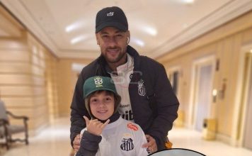 El divertido encuentro entre Neymar y un niño argentino que se llama igual que él: la reacción del astro al ver el DNI