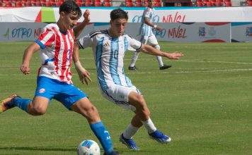El golazo “a lo Messi” de un juvenil Sub 17 para clasificar a la selección argentina a la final de los Juegos Suramericanos
