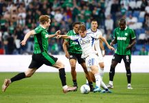 El golazo de emboquillada con la cabeza que convirtió Nico Paz: es el segundo máximo artillero de la Serie A