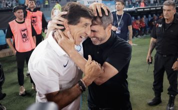 El termómetro del Cilindro durante Racing-River: la reacción del público hacia Coudet y Moreno, y el cántico para Acuña y Salas