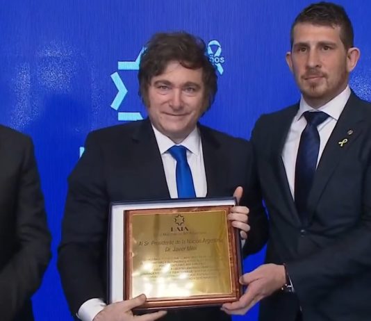 En las vísperas de un nuevo viaje, Milei refuerza el alineamiento con Israel y recibe al titular de la DAIA