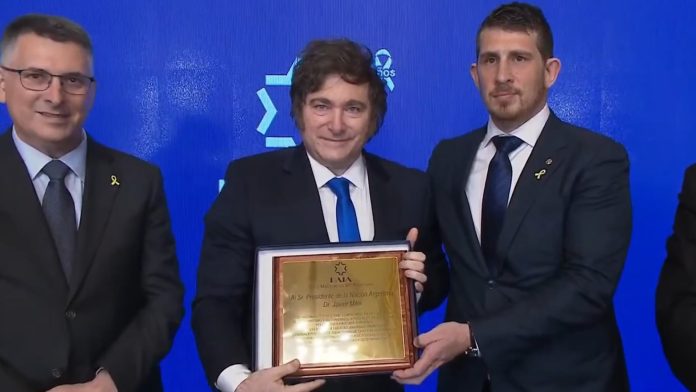 En las vísperas de un nuevo viaje, Milei refuerza el alineamiento con Israel y recibe al titular de la DAIA