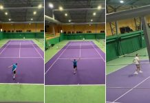 Ganó el partido, pero lo descalificaron por golpear con la raqueta a su rival: la insólita escena en un torneo de tenis