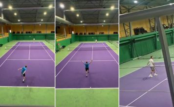 Ganó el partido, pero lo descalificaron por golpear con la raqueta a su rival: la insólita escena en un torneo de tenis