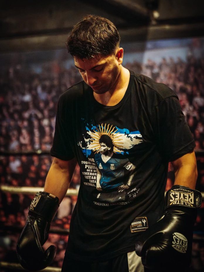 Gastón Edul apareció con un ojo morado y dio detalles de su entrenamiento para La Velada del Año: “En España no me tienen fe”