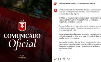 Golpes de puño, patadas y heridos: la feroz batalla campal en un partido de juveniles del fútbol argentino