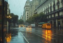 Hasta cuándo siguen las lluvias en el AMBA y cómo estará el tiempo el resto de la semana