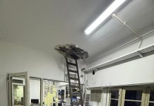 Intentaron un golpe boquetero en una distribuidora de La Plata y fueron descubiertos por la policía