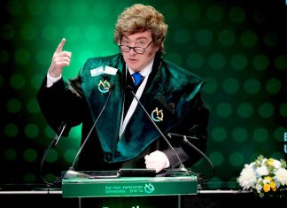 Javier Milei visitó al presidente de Israel y recibió la Medalla de Honor