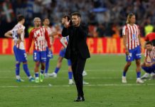 La contundente frase de Simeone para los hinchas del Atlético de Madrid tras perder la final de la Copa del Rey