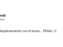 La contundente opinión de Javier Castrilli sobre la polémica del final del River-Boca: “Claro desplazamiento con el brazo”