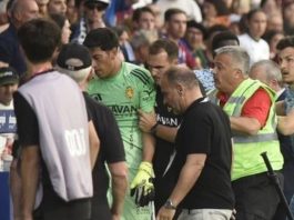 La sanción que podría recibir Esteban Andrada tras la trompada que le pegó a un rival: el antecedente del Mono Burgos en España