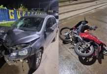 Manejaba borracho, chocó contra una moto y mató a dos mujeres en Santa Fe