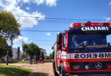 Murió un hombre en un incendio que se desató en un complejo de departamentos de Entre Ríos