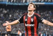Polémica en el inicio, error de Rojo y gran definición: el gol de Colidio con el que River Plate abrió el marcador frente a Racing