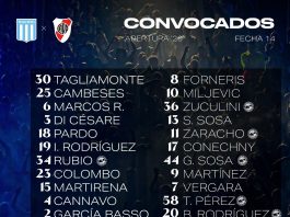 Racing recibirá a River Plate en un especial duelo por el Torneo Apertura: hora, TV y formaciones