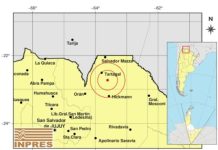 Salta registró un nuevo sismo de magnitud 4,4 que se hizo sentir en el norte de la provinica