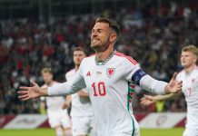 Se retiró Aaron Ramsey, el futbolista marcado por una “maldición” contra los famosos cada vez que marcaba un gol