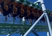 Susto en el Parque de La Costa: falló una montaña rusa y las personas quedaron colgadas durante 20 minutos