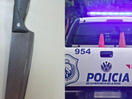 Un alumno llevó un cuchillo de 30 centímetros al colegio en La Rioja