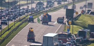 Un motociclista murió atropellado por un camión en la Panamericana