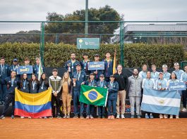 Argentina finalizó en el 3° puesto el Campeonato Sudamericano Sub 14 de tenis en Rosario