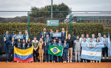 Argentina finalizó en el 3° puesto el Campeonato Sudamericano Sub 14 de tenis en Rosario