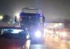 Choque en la autopista Dellepiane: un camión impactó contra un auto y hay congestión de tránsito