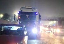 Choque en la autopista Dellepiane: un camión impactó contra un auto y hay congestión de tránsito