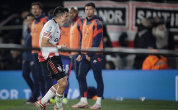 Combinación quirúrgica con Quintero y zurdazo cruzado: así fue el golazo de Marcos Acuña para River Plate ante San Lorenzo