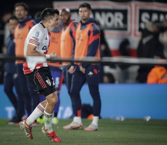 Combinación quirúrgica con Quintero y zurdazo cruzado: así fue el golazo de Marcos Acuña para River Plate ante San Lorenzo