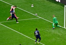El golazo del Arsenal al PSG a los 5 minutos de la final de Champions League